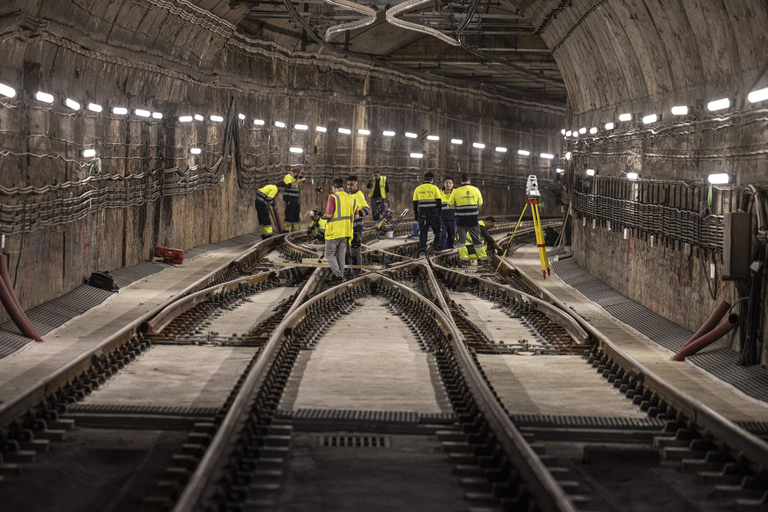 Cortada la L10N del metro de Barcelona entre Gorg y La Salut hasta el 25 de agosto