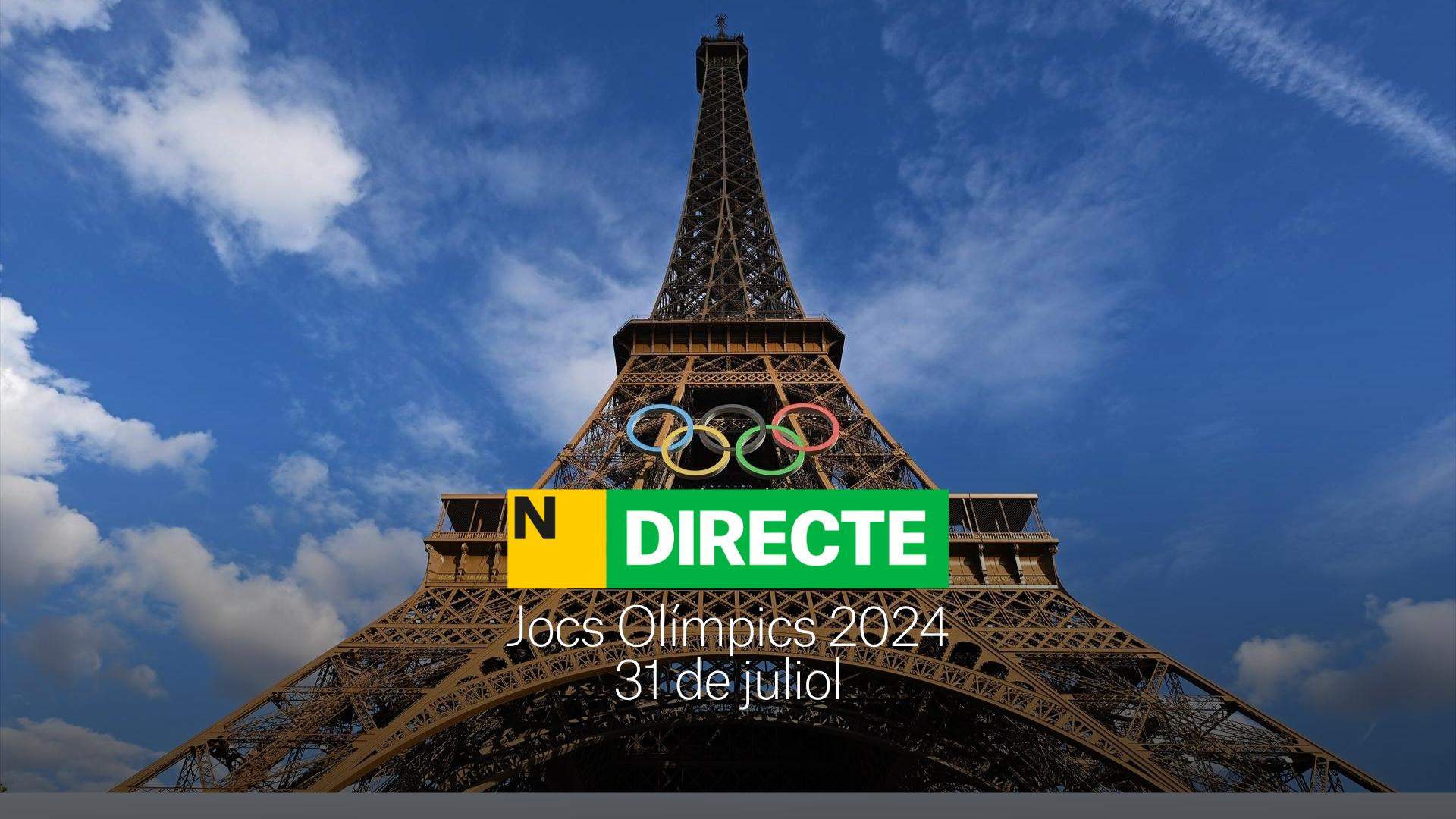 Jocs Olímpics de París 2024, DIRECTE | Medalles, resultats i partits d'avui, 31 de juliol
