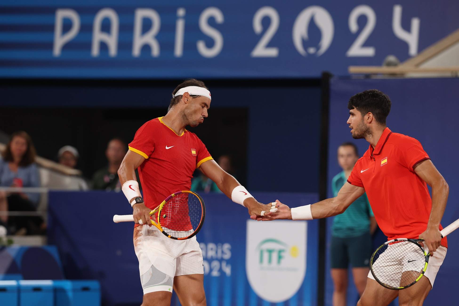 Nadal y Alcaraz pierden contra Krajicek y Ram (2-6 y 4-6) y se esfuma otra opción de medalla