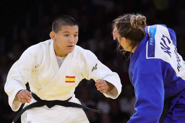 Ai Tsunoda Michaela Polleres judo / Foto: EFE