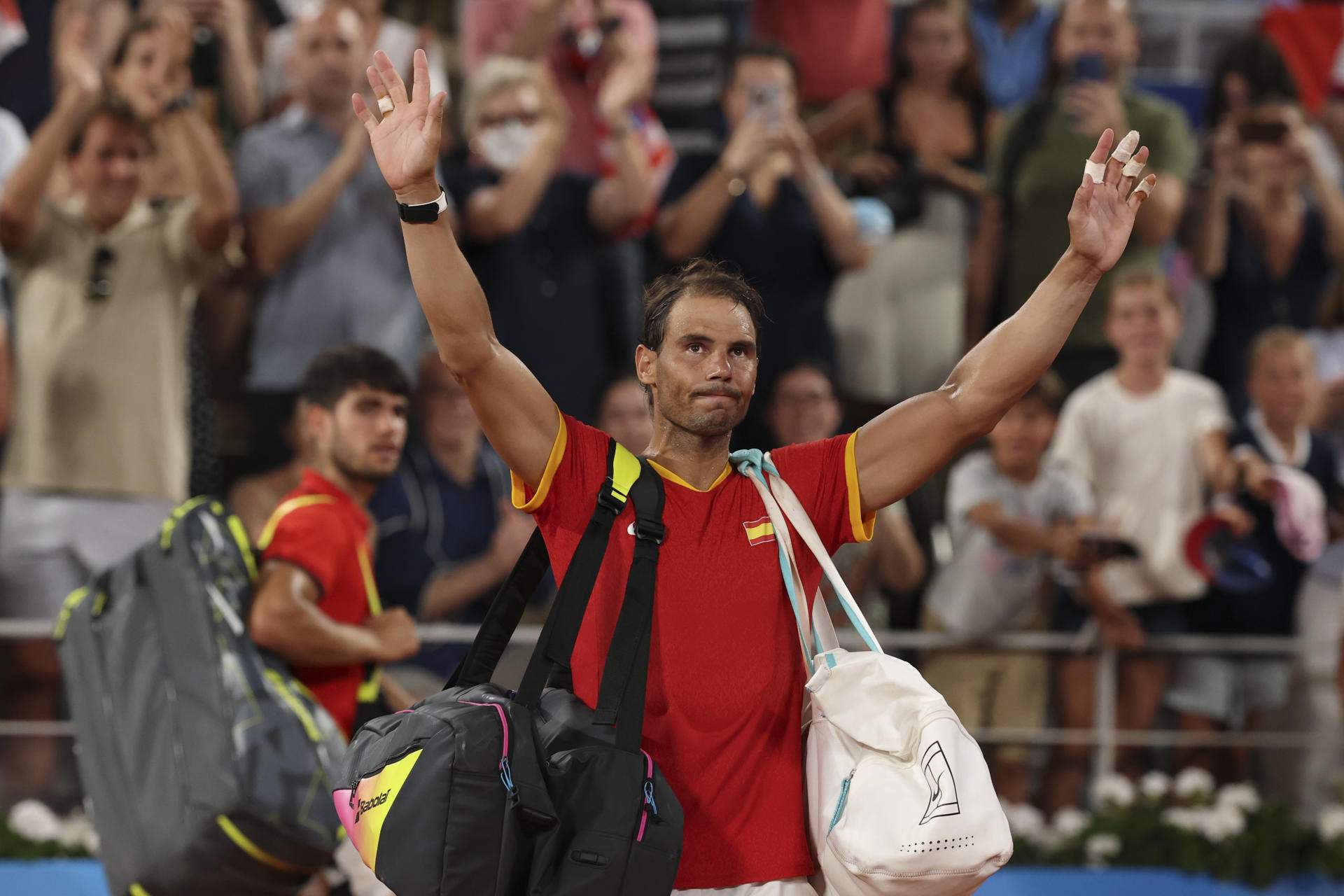 El hasta nunca de Rafa Nadal, el culmen de una amarga tarde para España en los Juegos Olímpicos de París