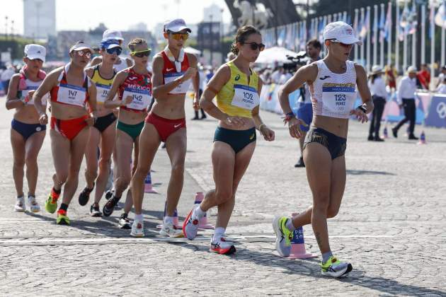 María Pérez marcha Juegos Olímpicos de París / Foto: EFE