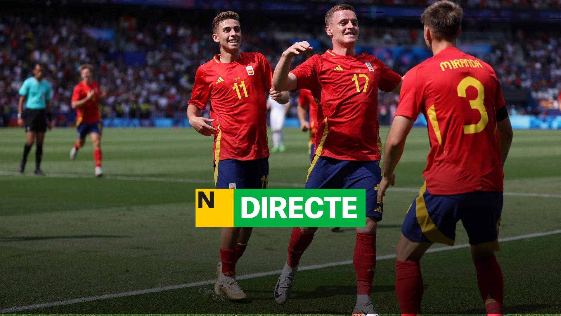 Japón - España de fútbol en los Juegos Olímpicos 2024, DIRECTO | Resultado, resumen y goles