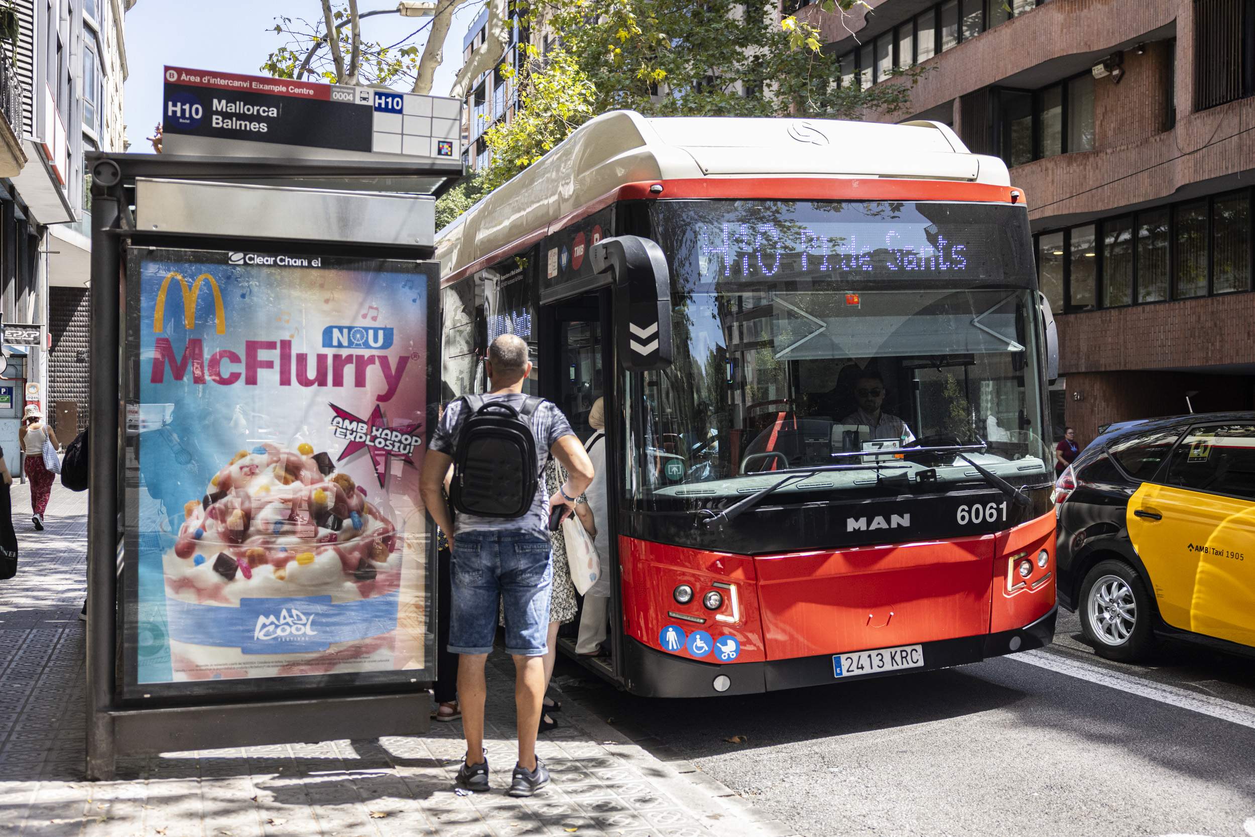 Serveis mínims per la vaga d'autobusos a Barcelona del 28 i 29 de novembre