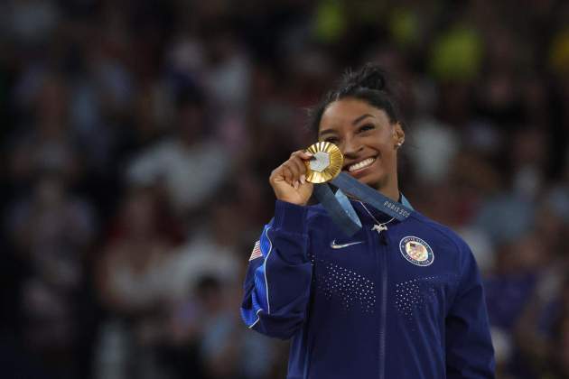 Simone Biles oro París 2024 / Foto: EFE