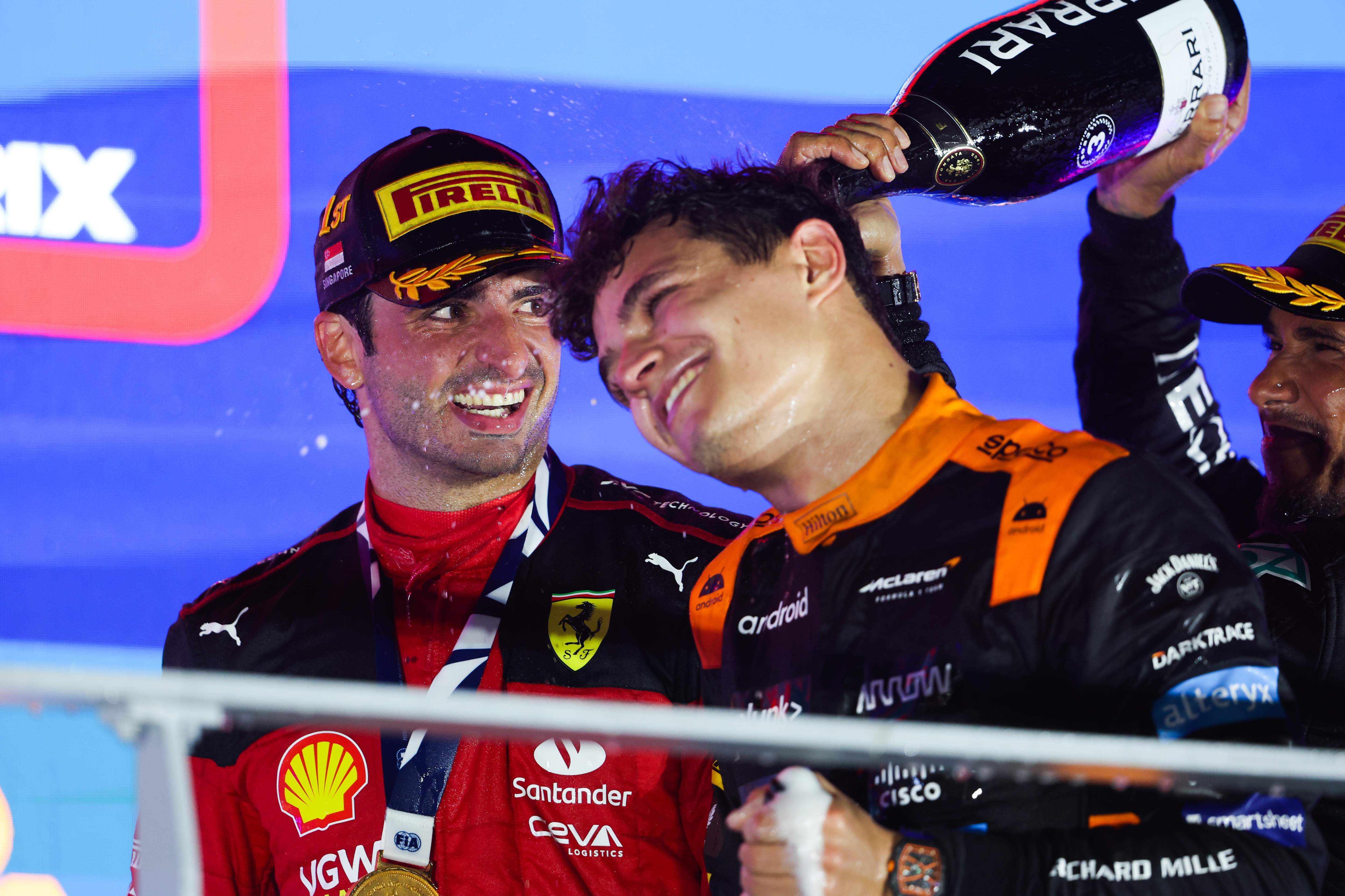 Carlos Sainz Lando Norris Europa Press