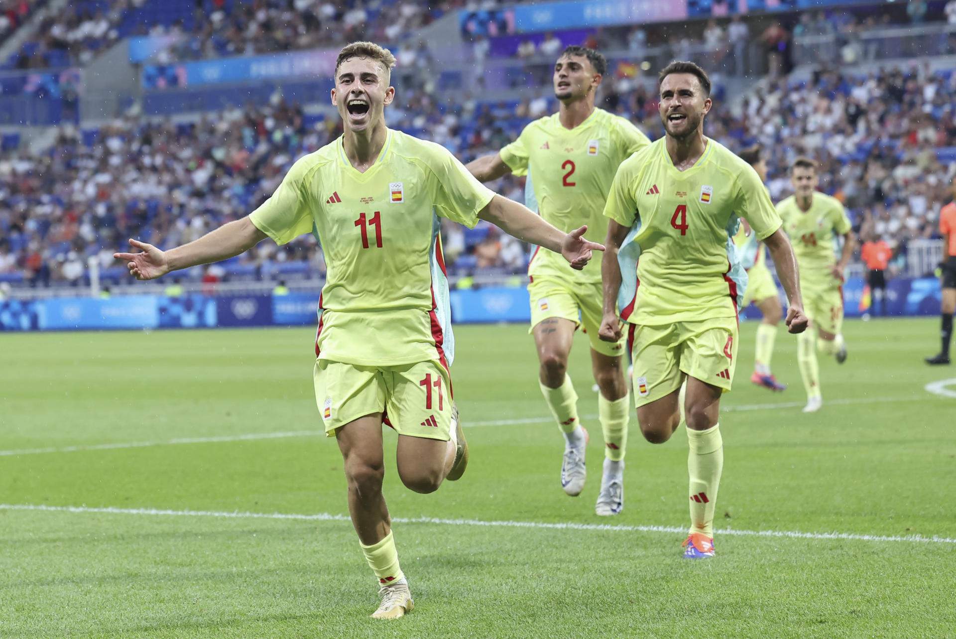 Un Fermín en modo francotirador lidera la victoria de España contra Japón (0-3) para acceder a las semis