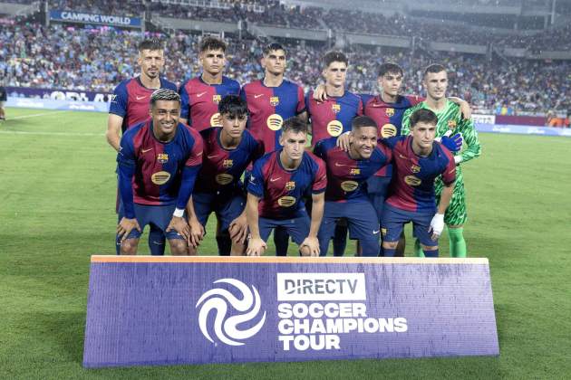 Barça equipo titular pretemporada Manchester City