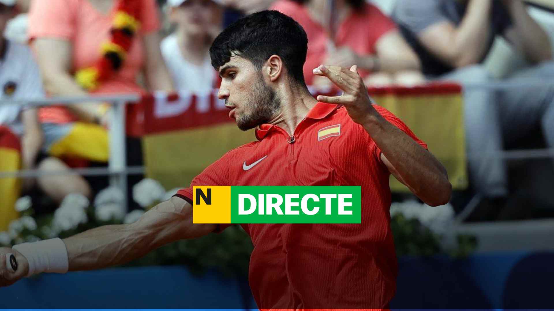 Novak Djokovic - Carlos Alcaraz, final de los Juegos Olímpicos de París 2024, DIRECTO | Máxima igualdad en la Philippe Chatrier