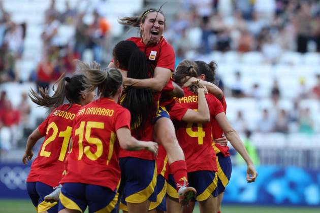 España gol cuartos de final Juegos Olímpicos de París / Foto: EFE