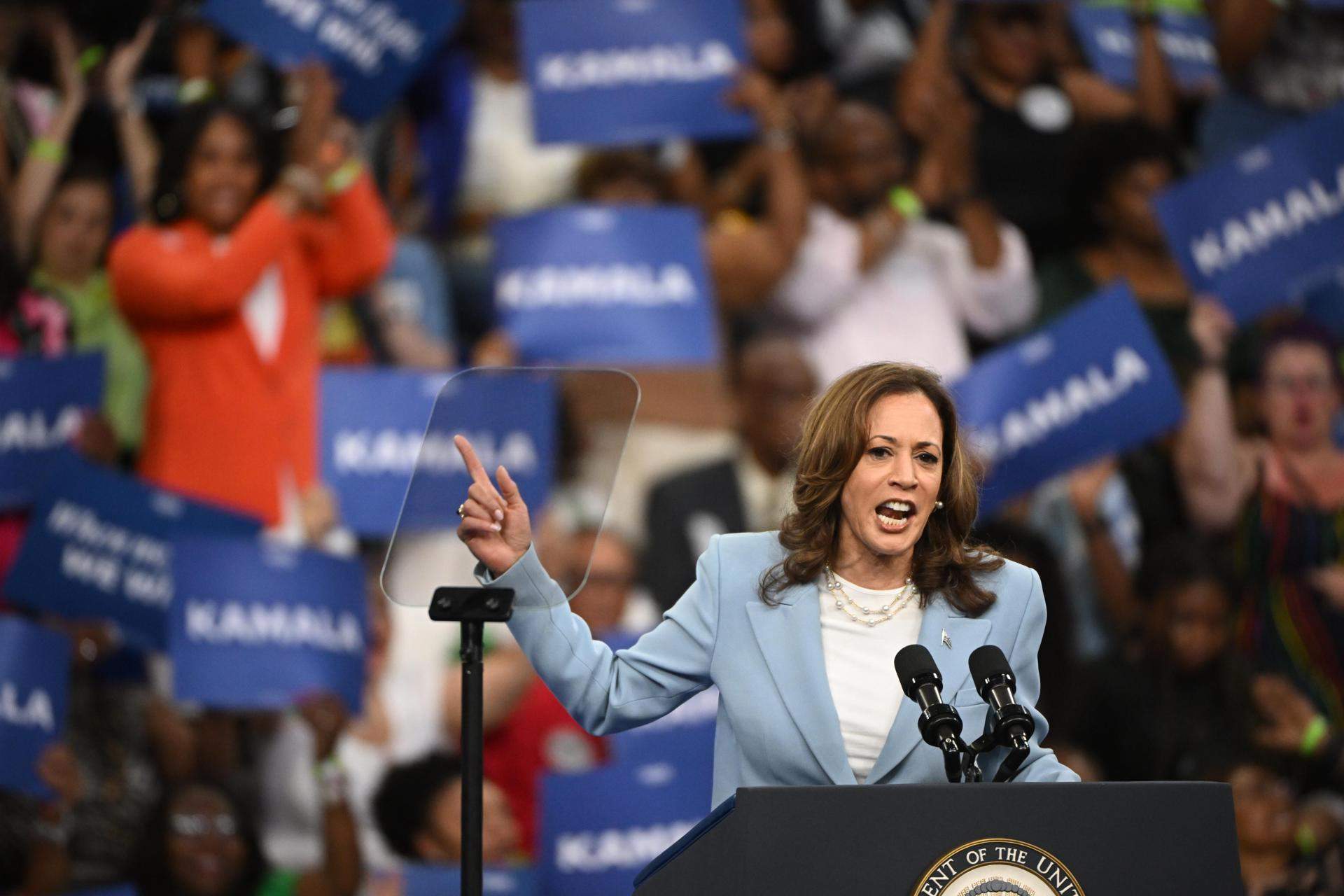 Trump i Kamala Harris se les tenen pel dia i la cadena del seu primer debat cara a cara