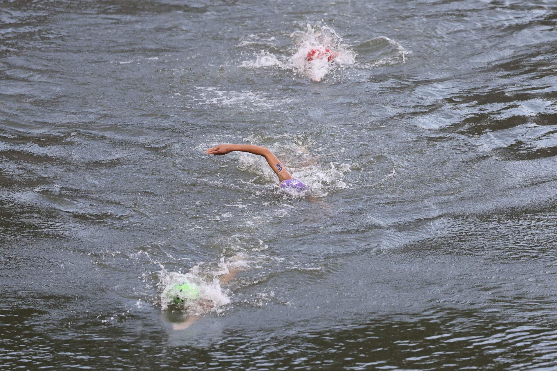 Una triatleta belga, hospitalitzada després de competir al Sena durant els Jocs Olímpics