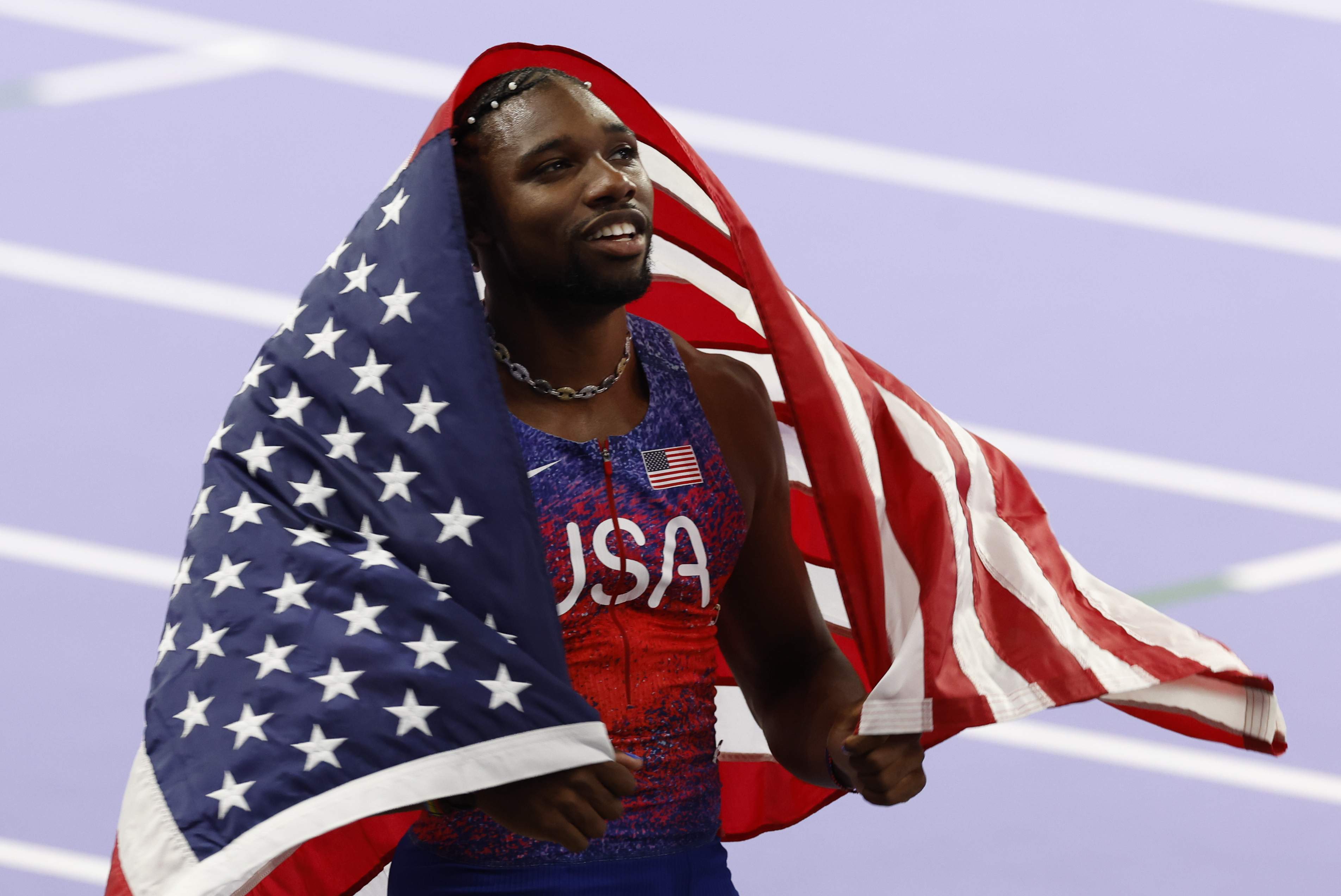 Noah Lyles se impone en la final de los 100m de los Juegos Olímpicos y es el nuevo rey de la velocidad