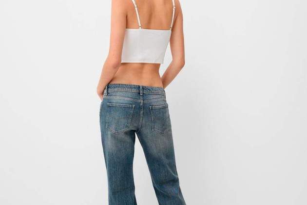 Jeans bootcut low waist