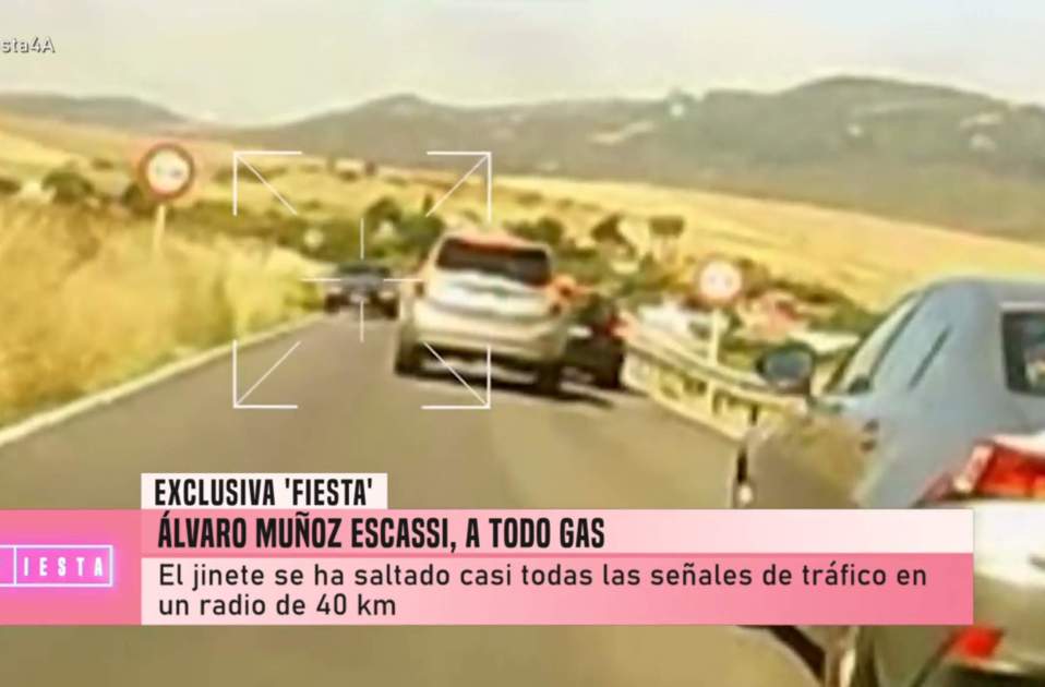 Cotxe Álvaro Muñoz Escassi / Telecinco