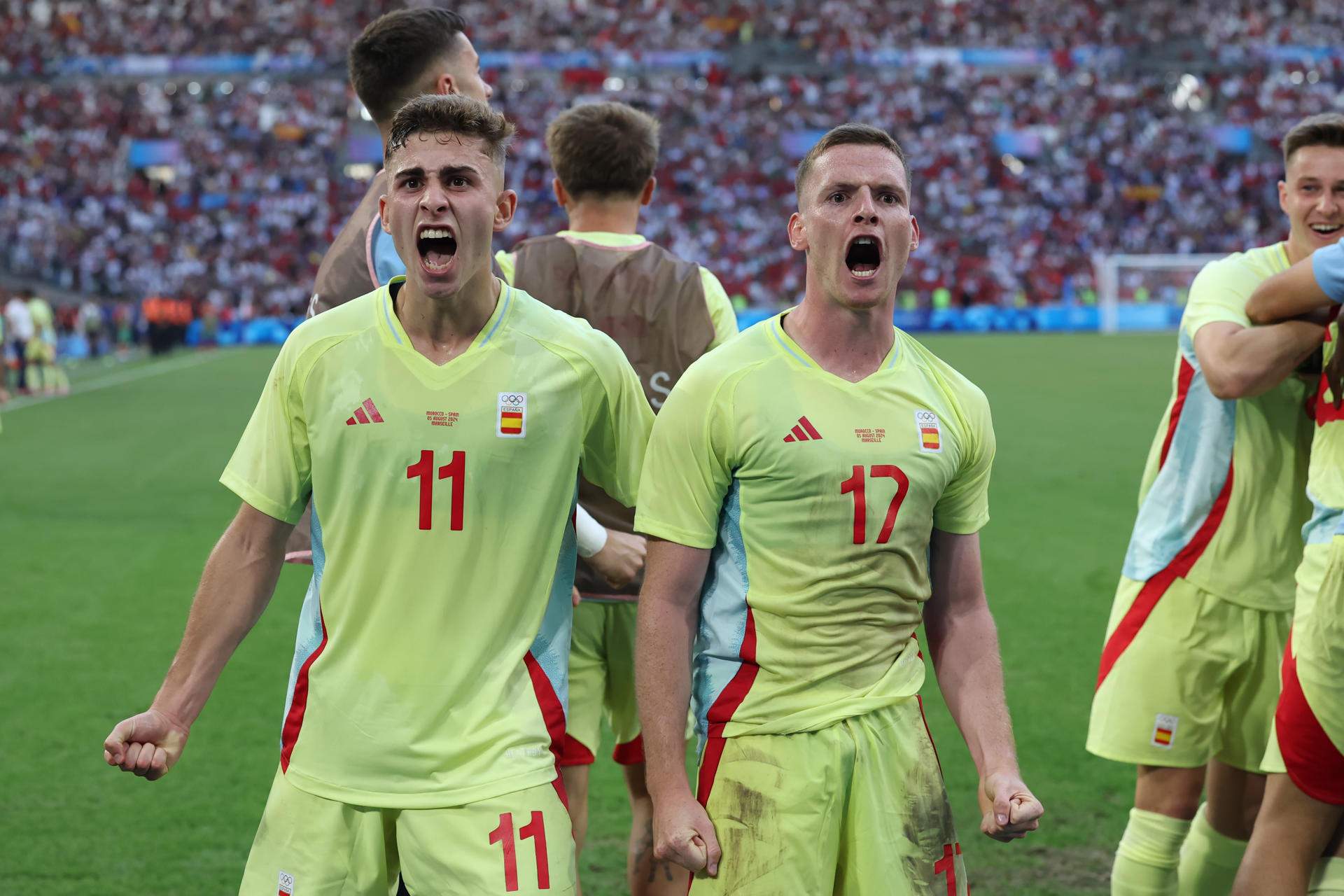 Espanya completa una espectacular remuntada contra el Marroc (1-2) i disputarà la gran final