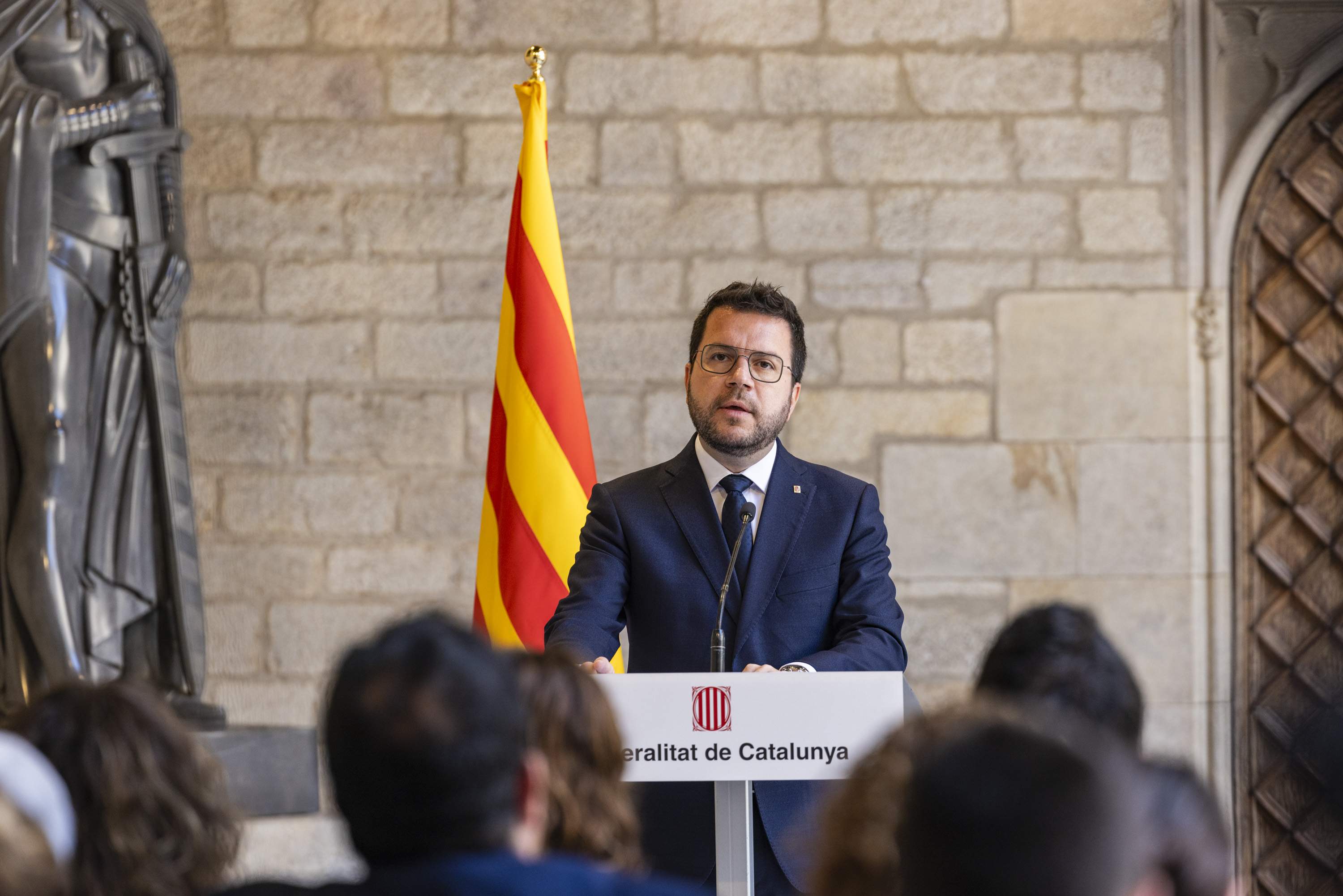 Aragonès afirma que la responsabilidad de la detención de Puigdemont es del Tribunal Supremo