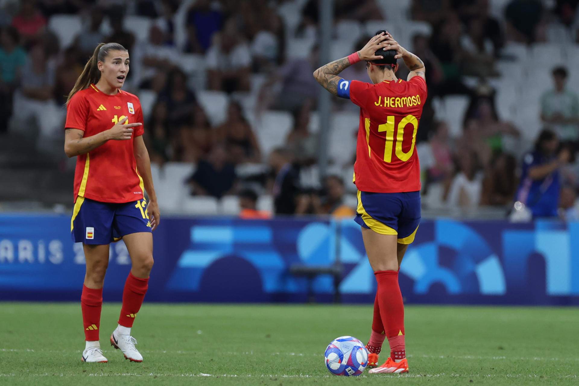 España cae ante Brasil en un partido para el olvido (4-2) y se queda fuera de la final Olímpica