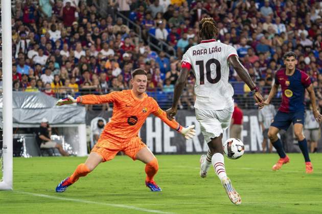 Marc-André Ter Stegen Barça Milan / Foto: EFE