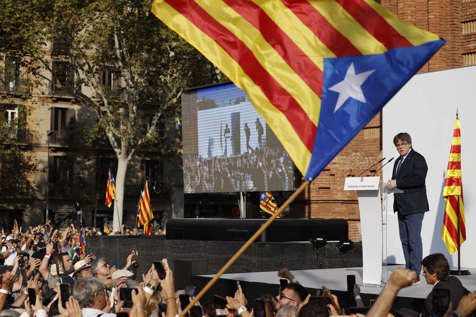 Así ha llegado Carles Puigdemont a Catalunya después de 7 años de exilio | VÍDEO