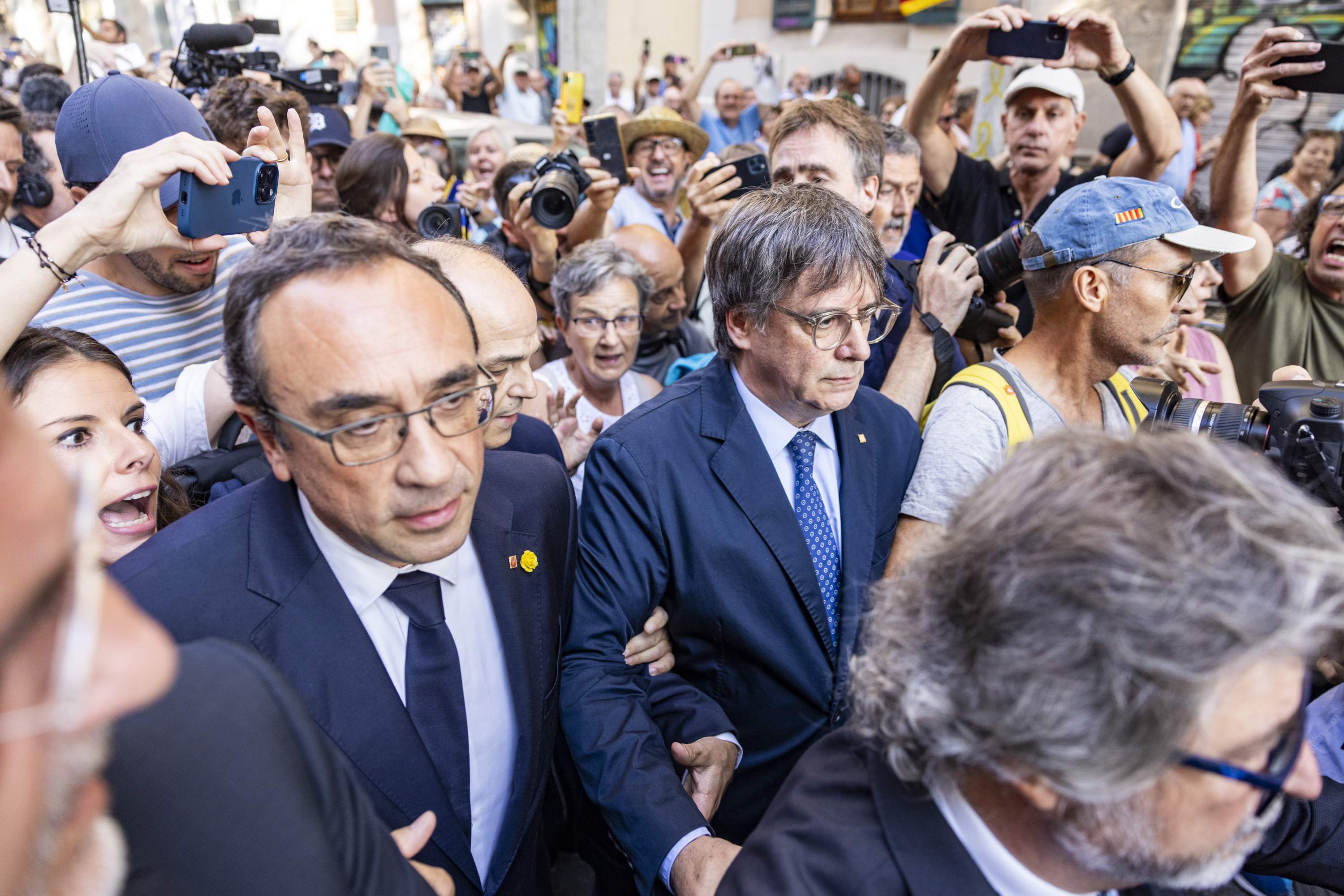 El TSJC rebutja les querelles contra el president Rull i l'exconseller Elena per la no detenció de Puigdemont