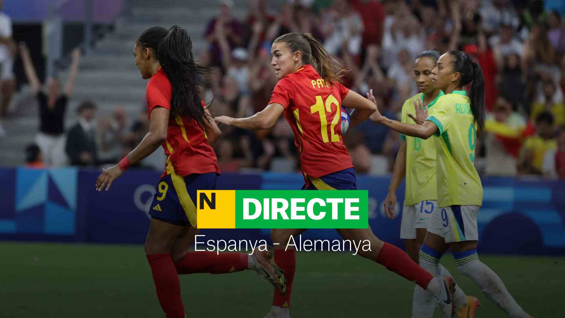 España - Alemania de fútbol femenino a los Juegos Olímpicos, DIRECTO | Resultado, resumen y goles