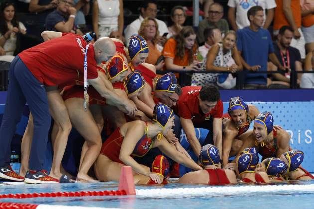 Selecció espanyola de waterpolo femení als Jocs Olimpics / Foto: EFE