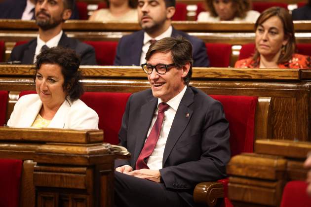 Salvador Illa ple investidura Parlament Catalunya / Montse Giralt