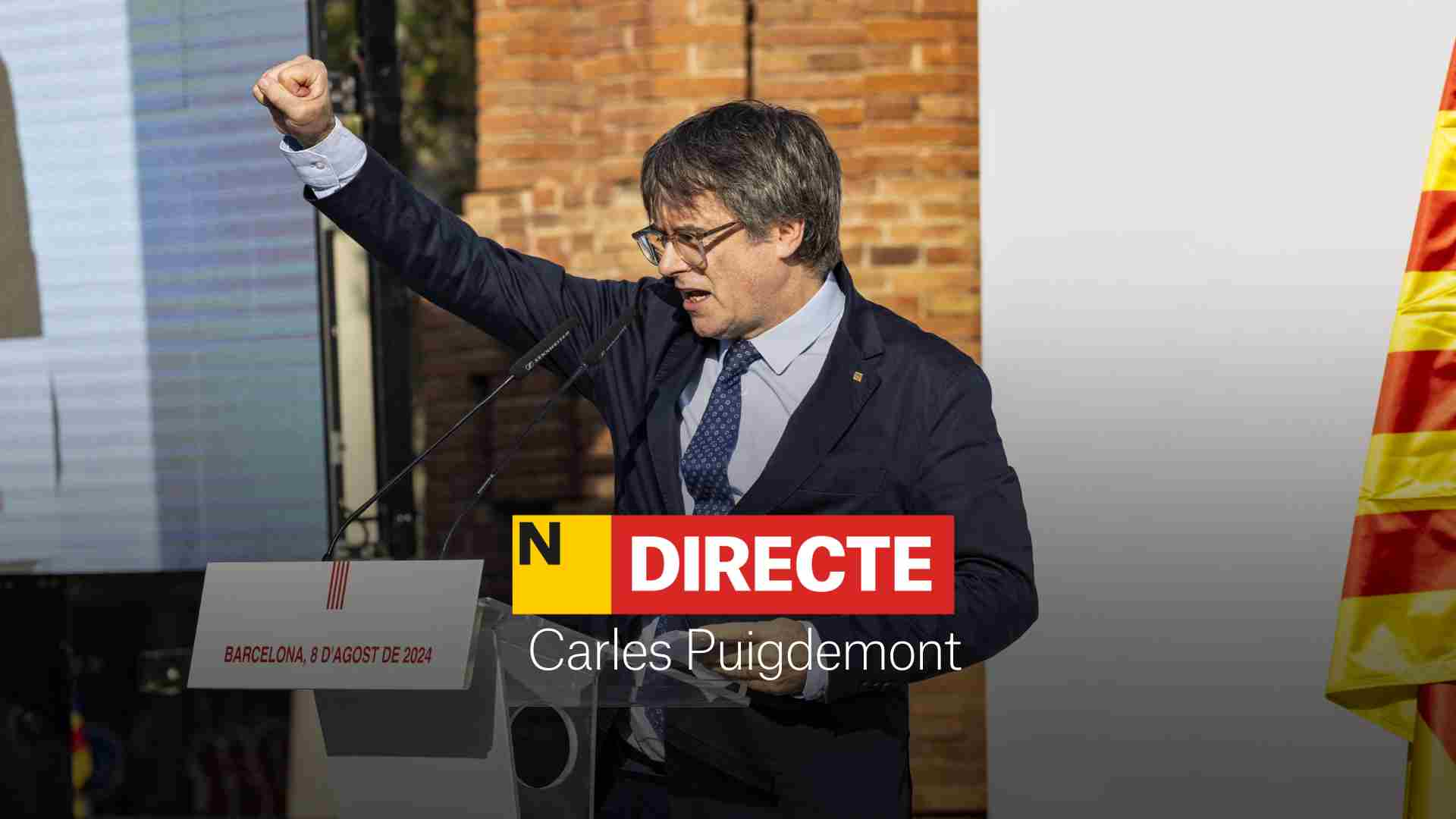 Puigdemont hoy, DIRECTO | Reacciones y última hora de su desaparición