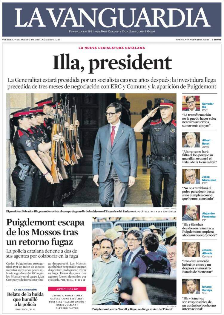 'La Vanguardia' 9 CAT