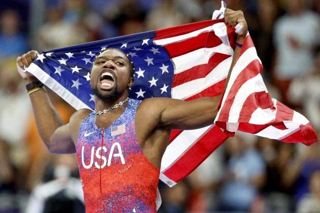 atletismo pares 2024 Noah Lyles / Foto: Franck Robichon / Efe