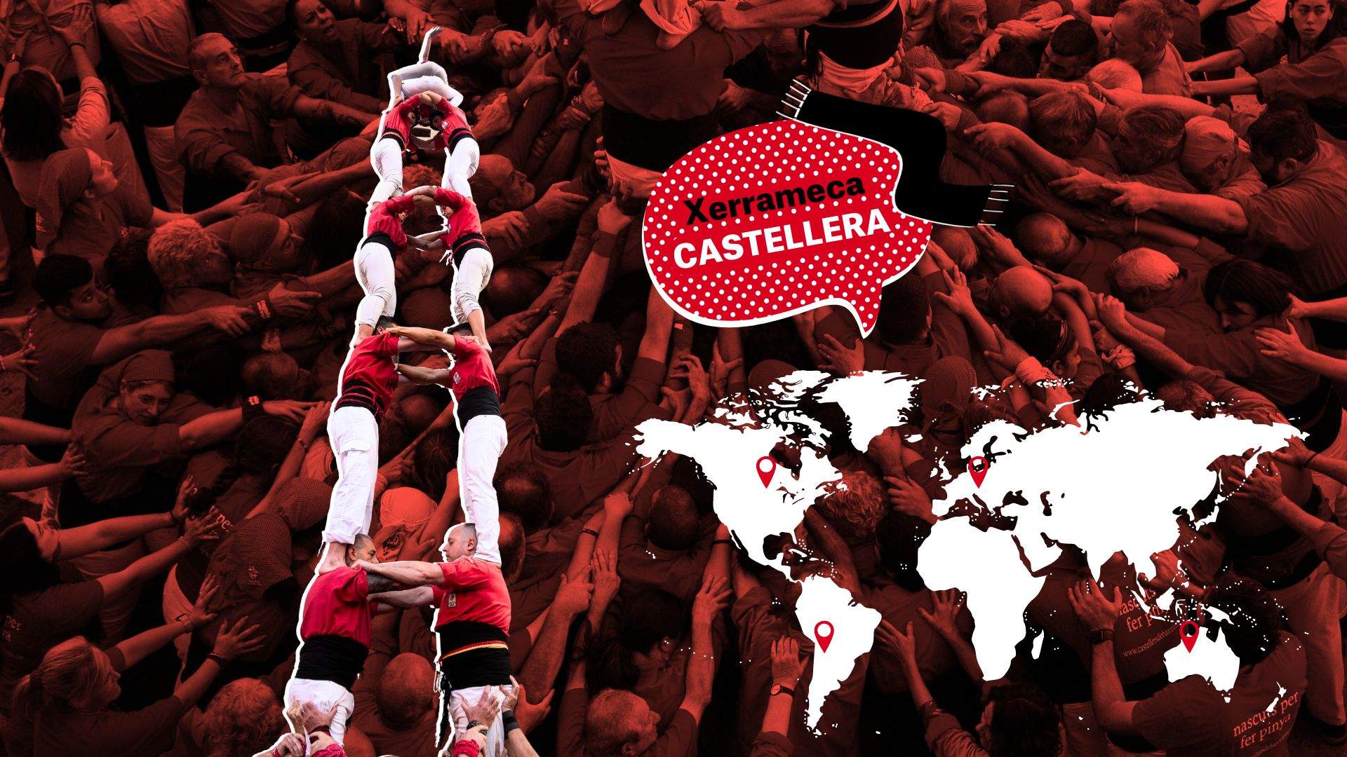 Sabies que pots fer castells a Austràlia? Aquestes són les colles castelleres internacionals | MAPA