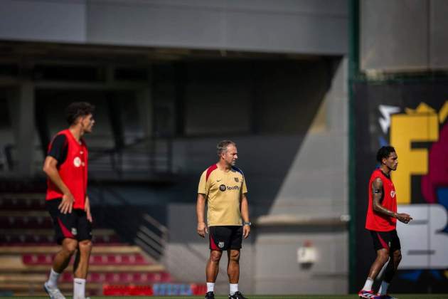 Hansi Flick entrenamiento Barça / Foto: FC Barcelona