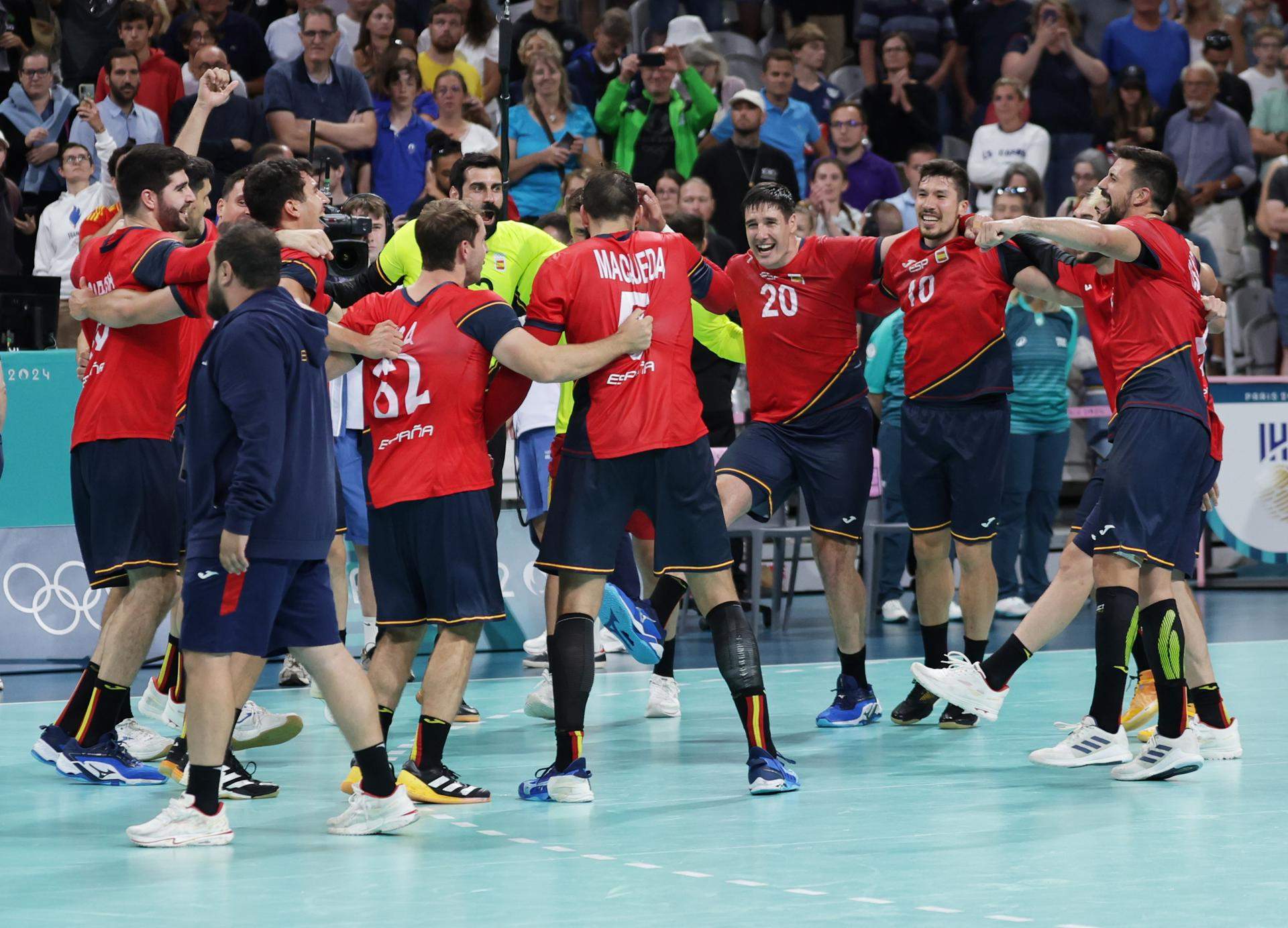 L'handbol espanyol masculí supera Eslovènia i es penja el bronze als Jocs Olímpics de París 2024