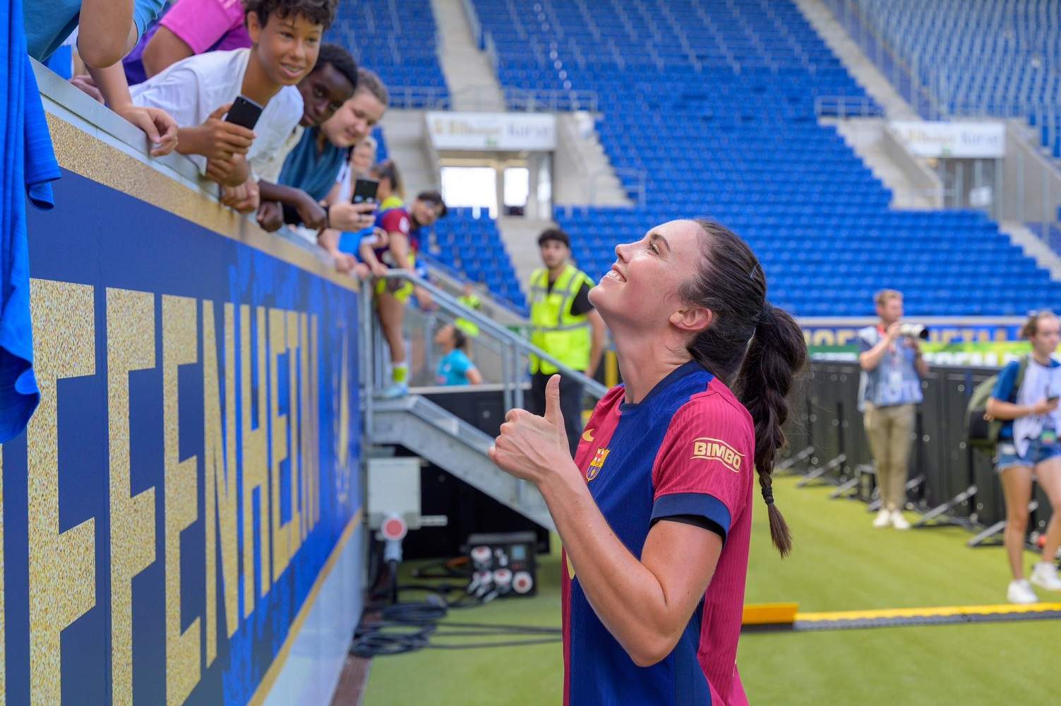 El nou Barça femení somriu abans del Gamper i de la gira pels Estats Units