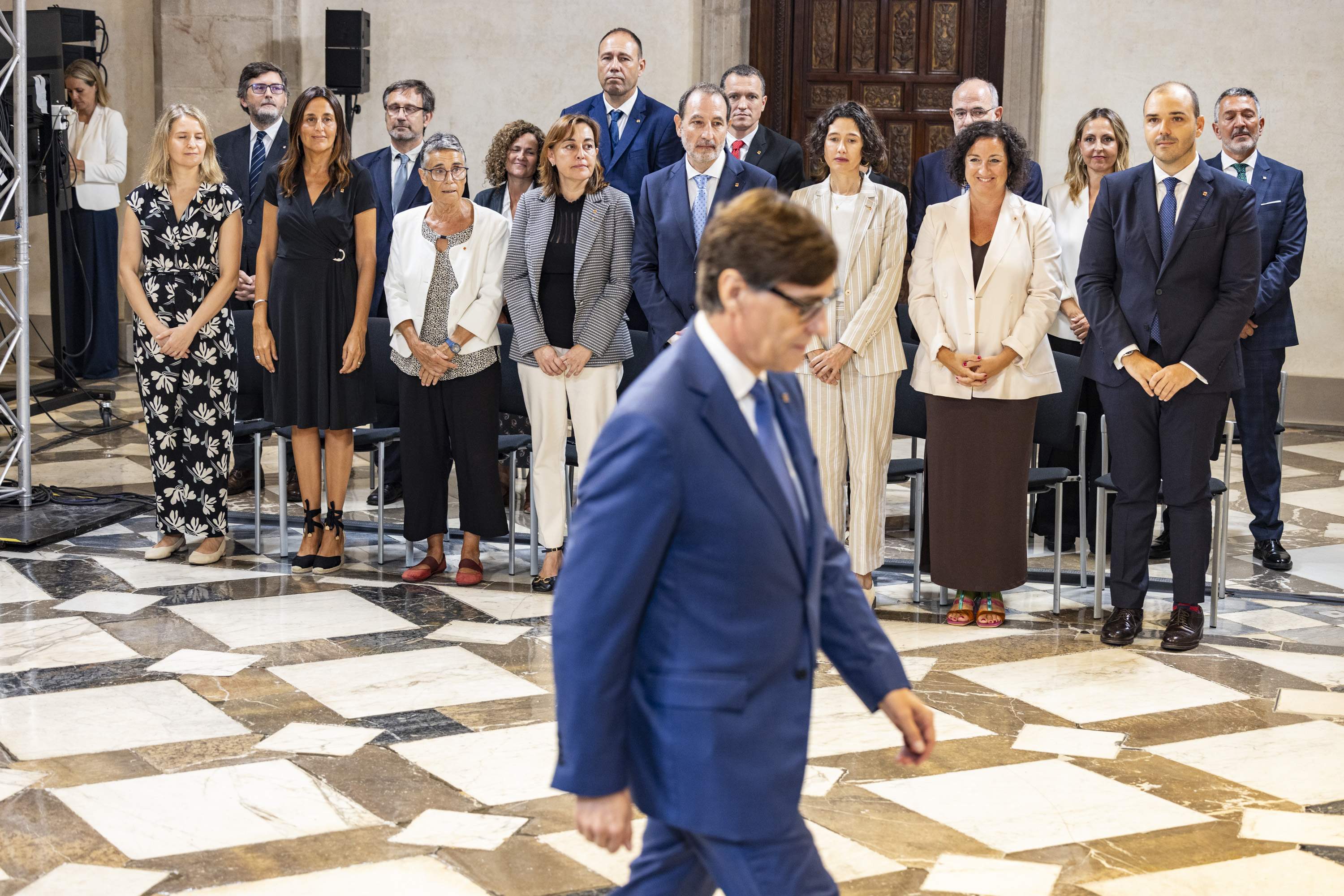 El nou Govern pren possessió i Illa reivindica la conselleria del català: "No és un atac contra ningú"