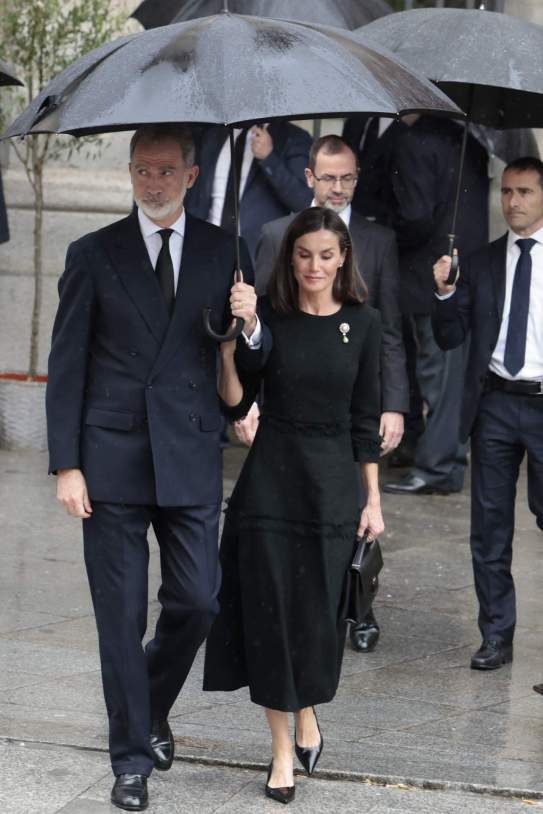 Letizia y Felipe entierro Fernando Gómez-Acebo / GTRES