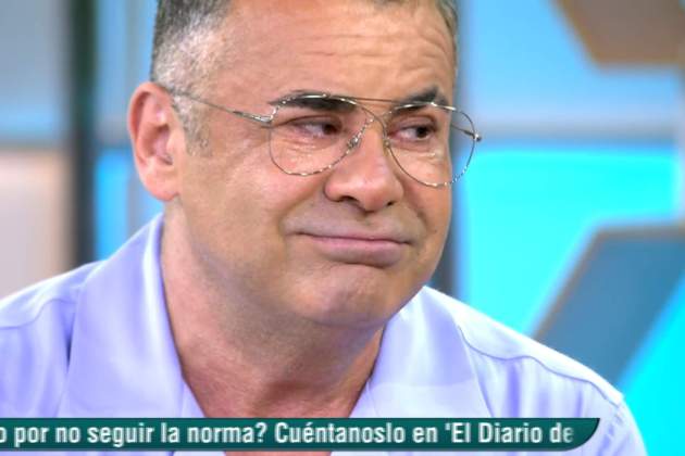 Jorge Javier llorando / Telecinco