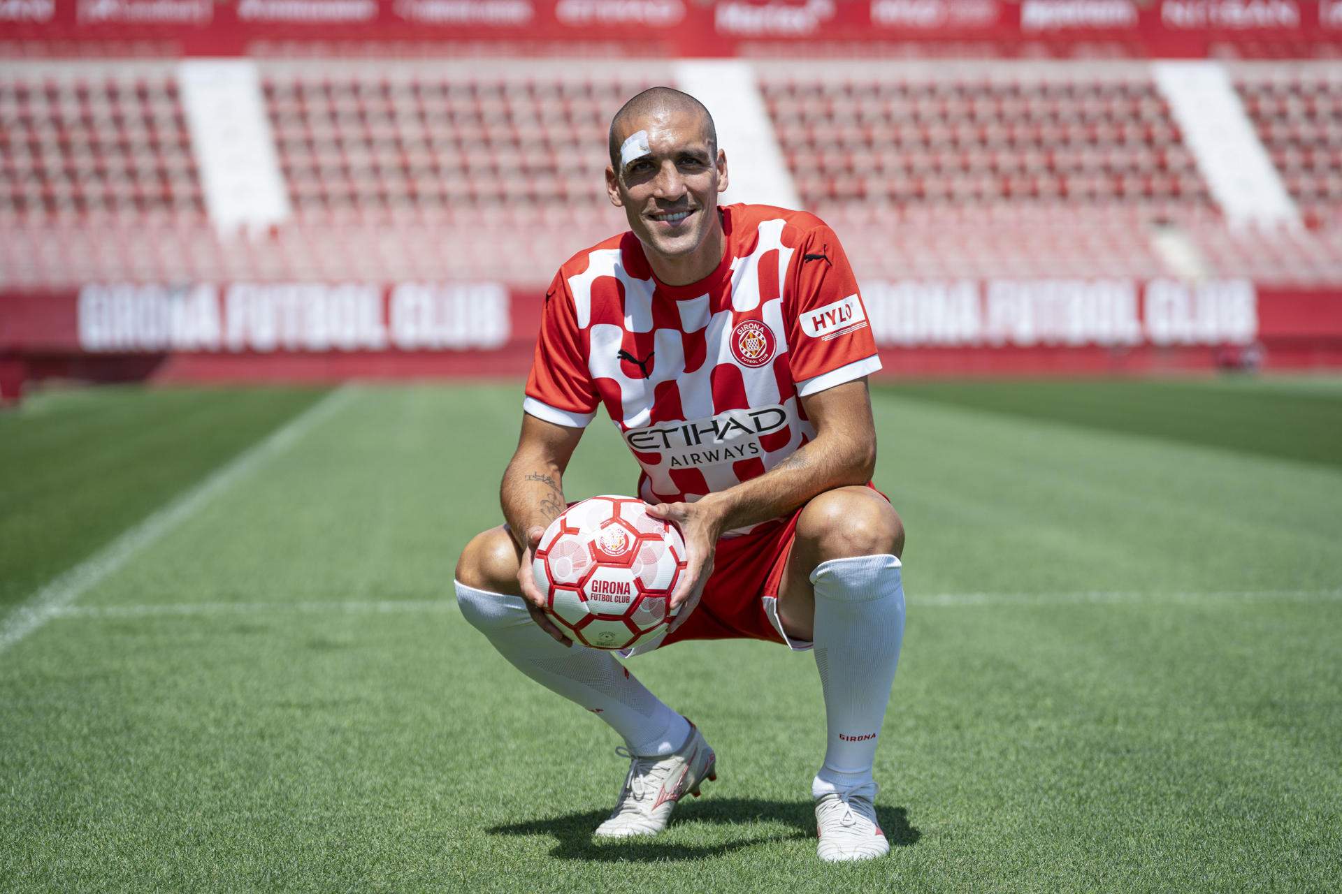 Oriol Romeu, en la seva presentació com a jugador del Girona: "No vinc per a un hihi hahà"