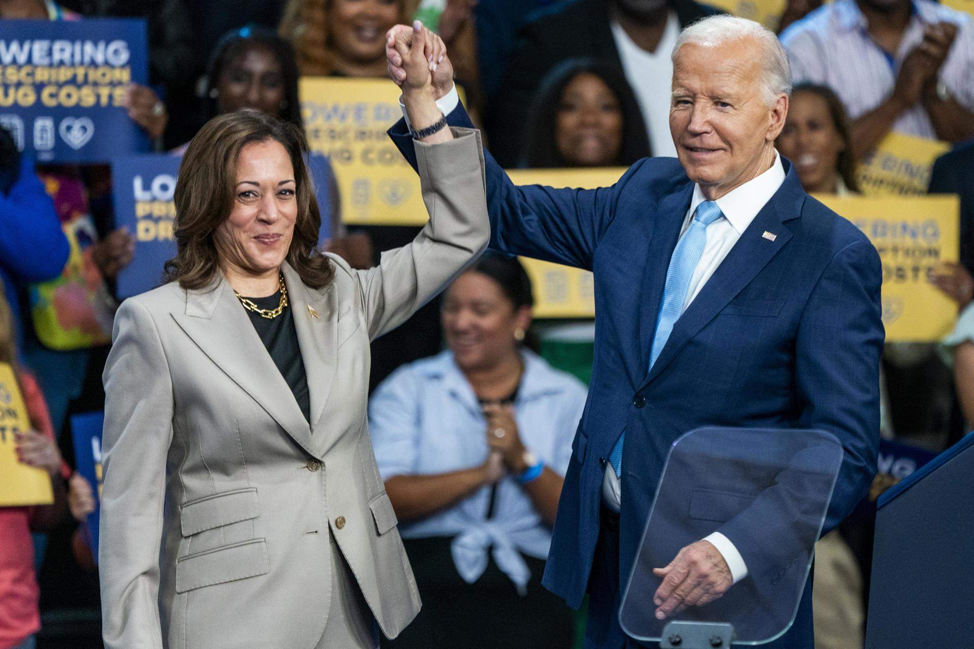 Kamala Harris rescata Joe Biden per a la seva campanya presidencial