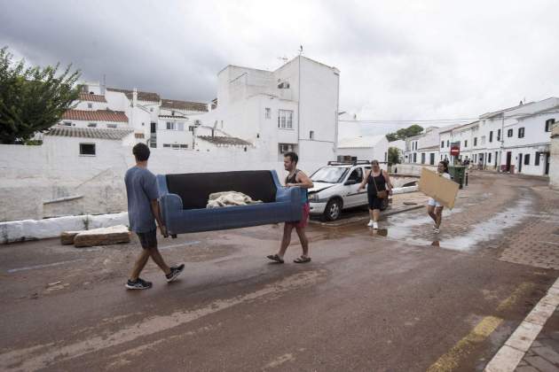 menorca temporal dana se mercado efe