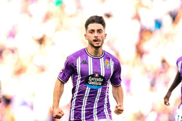 Raúl Moro gol Valladolid Espanyol / Foto: Real Valladolid