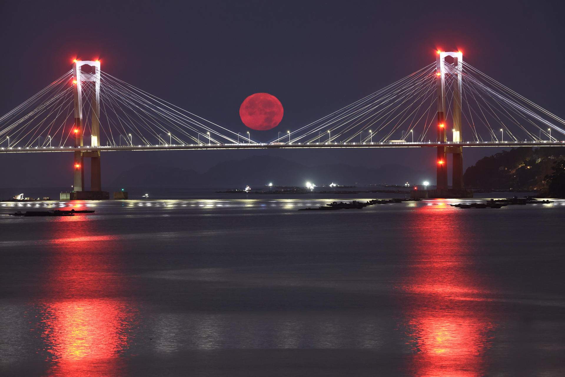 luna llena Vigo