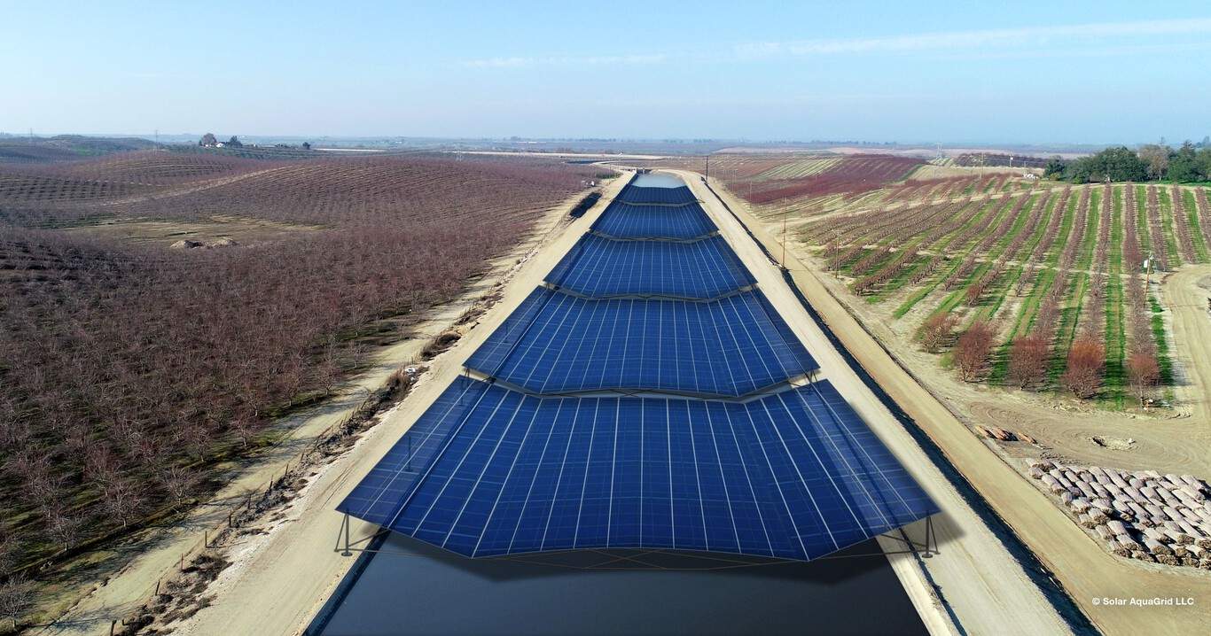 Nosotros hacemos ‘el indio’: los nativos americanos nos adelantan en aprovechamiento solar de láminas de agua