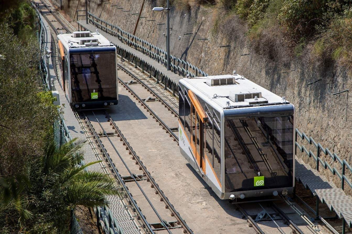 El centenario Funicular de Vallvidrera supera de nuevo la revisión anual