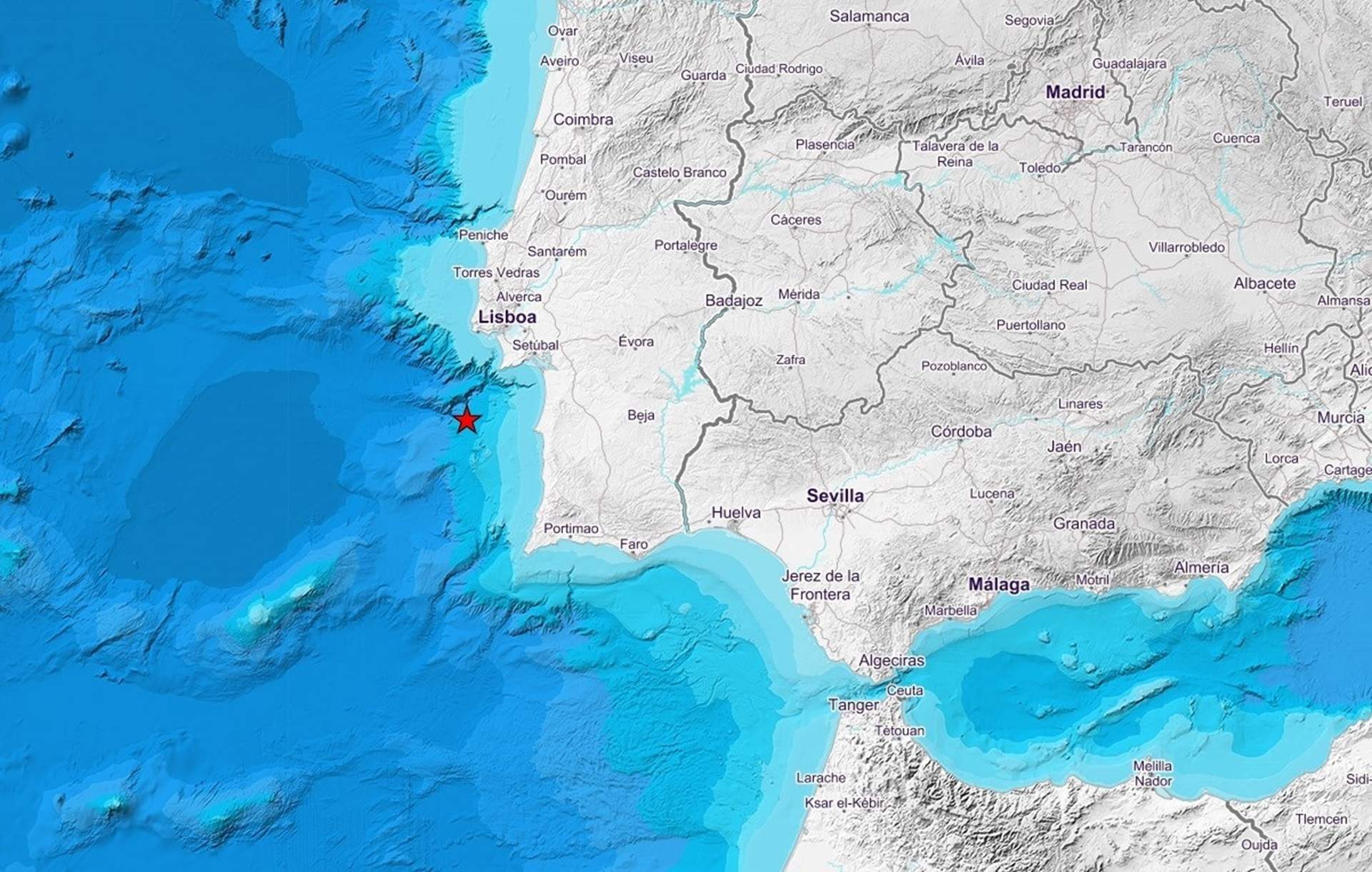 Registrat un terratrèmol de 5,5 de magnitud al sud de Portugal que s'ha sentit a Espanya i al Marroc