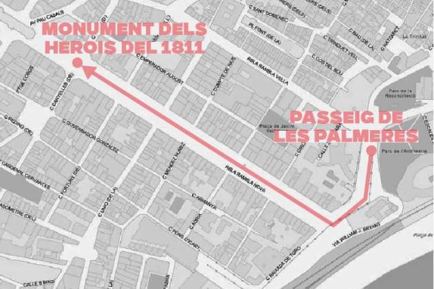 Manifestación 11 de septiembre en Tarragona