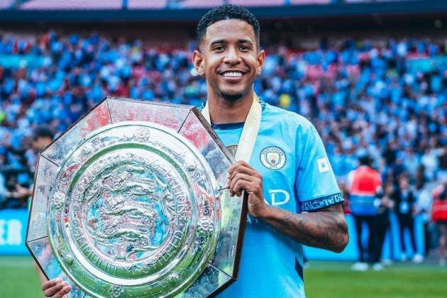 Savinho Community Shield / Foto: @mancity