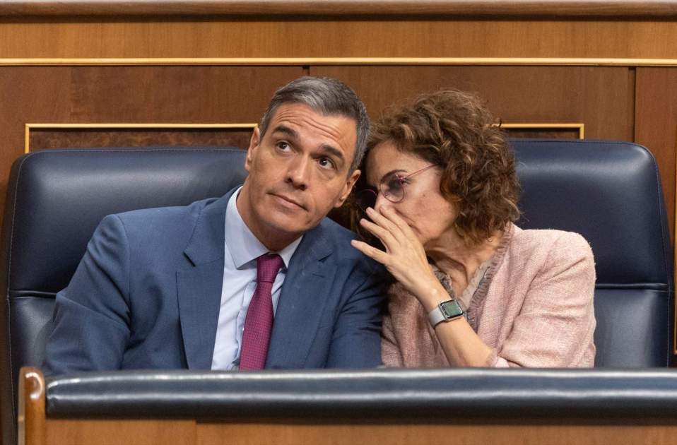 Sánchez y Montero en el Congrés Europa Press