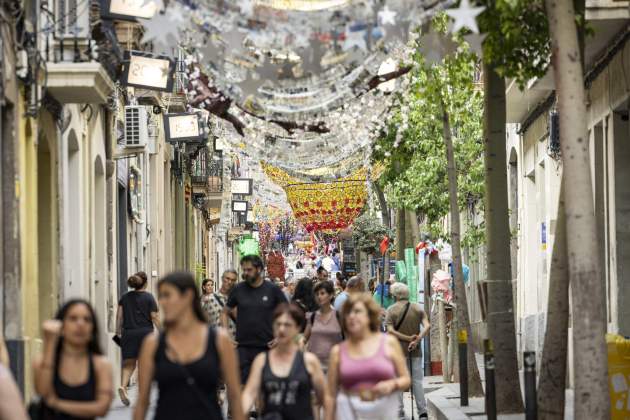 Calles adornadas fiestas de santos 2024 conciertos / Foto: Carlos Baglietto